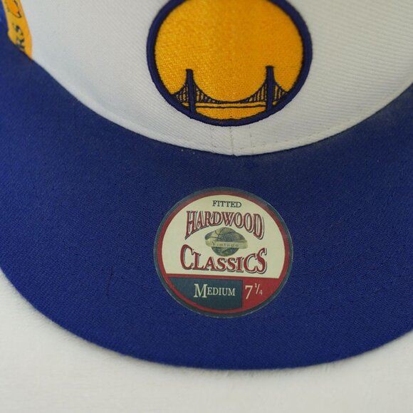 Hardwood Classics San Francisco Warriors "The City" Cap  Fitted M 7 1/4 - Picture 5 of 12
